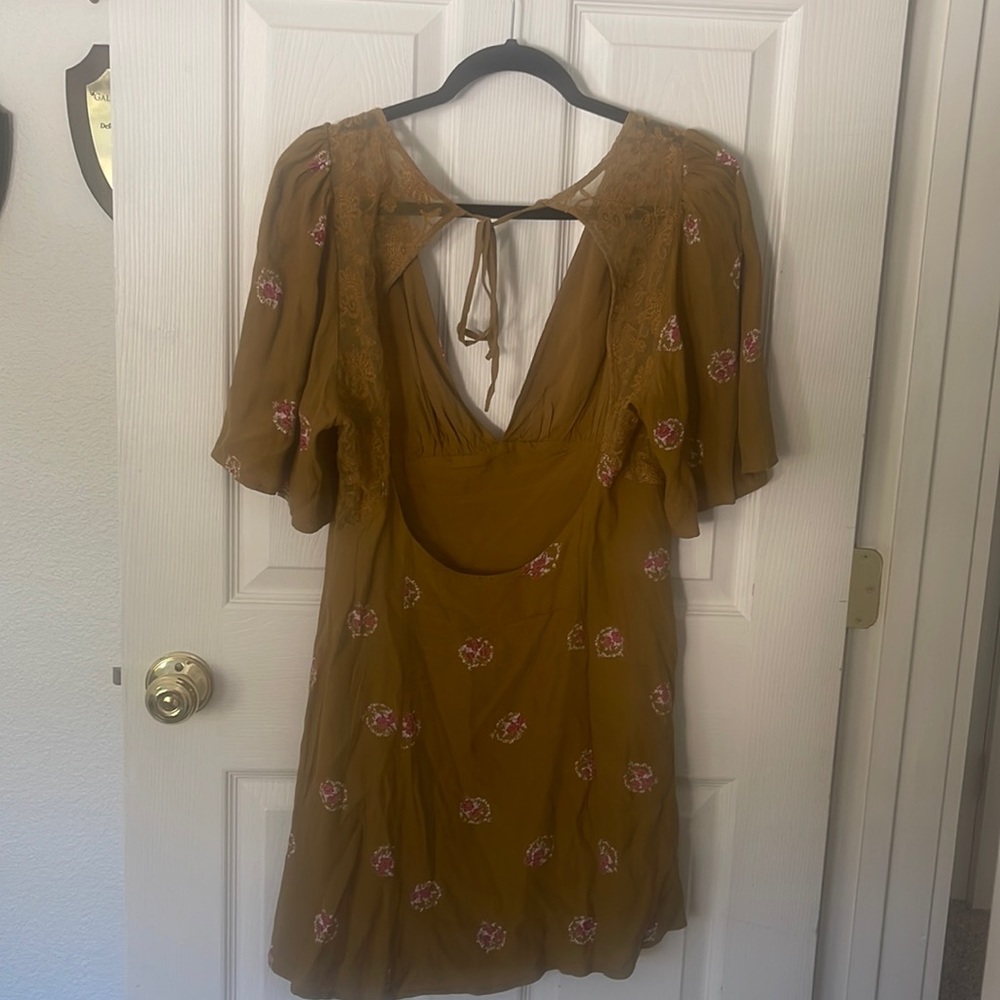Free People Open Back dress